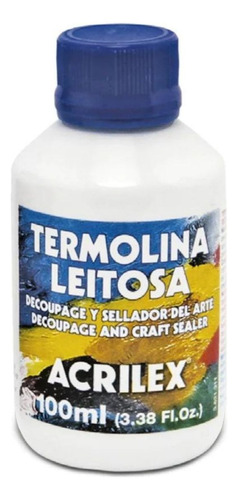 Termolina Lechosa Acrilex  100ml Sellador Arte