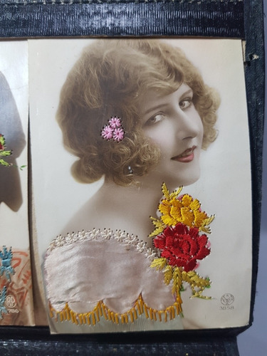 Imagen 7 de 10 de Antiguo Album Muestrario Postales X 300 Buen Estad Mag 57409