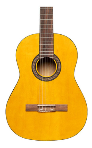 Guitarra criolla clásica Stagg SCL50 para diestros natural brillante