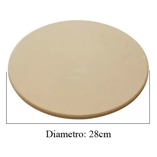 Imagen 2 de 8 de Piedra Para Pizza Accesorio Kamado Argentino Porteño 18