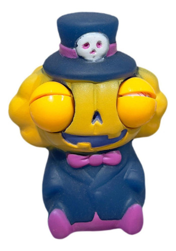 Cn Brinquedo De Apertar Sensorial Em Formato De Abóbora