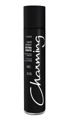 Hair Spray Fix Charming 400ml Extra Forte Sem Perfume