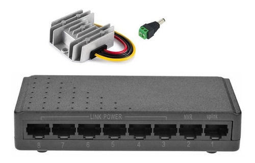 Switch Poe 6 Puertos Ubiquiti Mikrotik Solar
