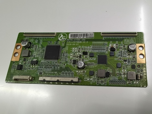 Imagen 1 de 2 de T-con 6870c-0756a Uhd Lc675b2b-v2.0