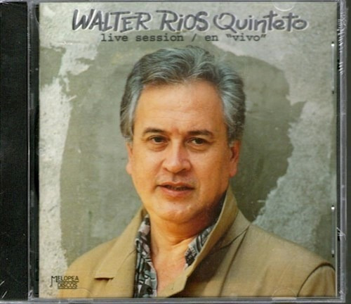 RIOS WALTER - En Vivo!- cd versión estándar 1995 en caja de plástico producido por MELOPEA