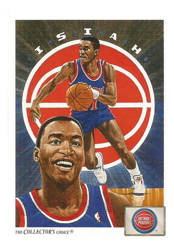 Barajita Isiah Thomas Upper Deck 1991 #91 Pistons Detroit