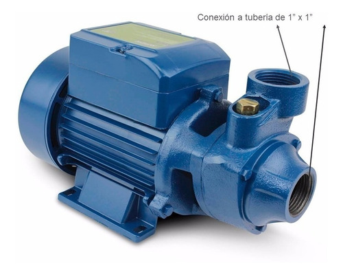 Imagen 1 de 4 de Motobomba Bomba Periferica De Agua Electrica 1 Hp
