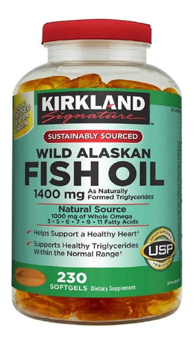 Alaskan Omega 3 Fish Oil Wild 