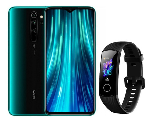 Imagen 1 de 10 de Xiaomi Redmi Note 8 Pro 128gb + Carcasa + Honor Band 5