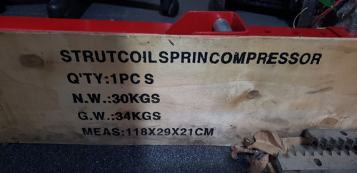 Imagen 3 de 4 de Compresor Hidráulico De Espirales 1 Ton Marca Big Red