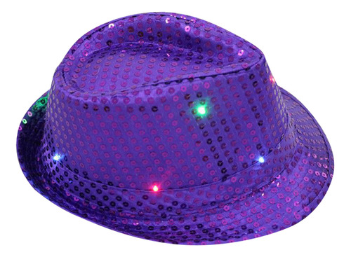 Disfraz De Baile Con Lentejuelas Coloridas Con Luces Led Par