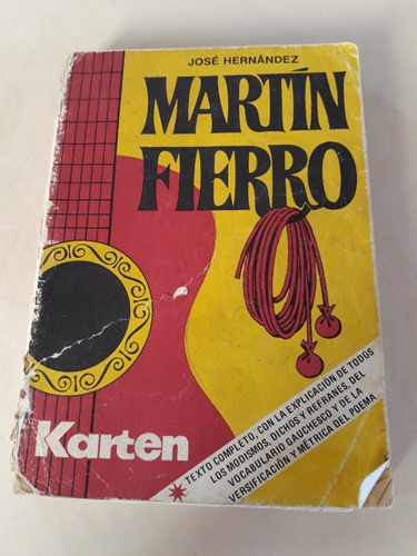 Martin Fierro Jose Hernandez Karten