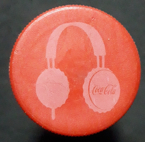 Tapa Platica Coca-cola Música/auriculares 