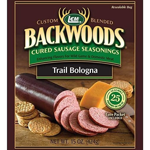 Lem Backwoods Salchichón Condimento Con Curación De Paquetes