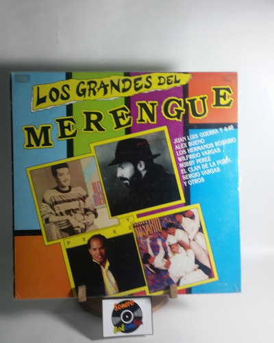 Lp Vinyl  Los Grandes Del Merengue -  Sonero  Colombia