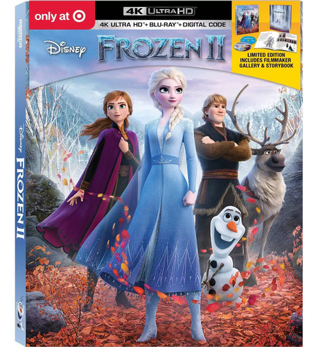 Pelicula  Blu-ray  4k - Frozen 2 - Movie Collection