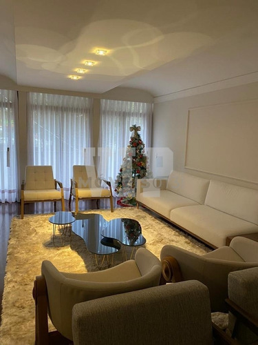 Imagem 1 de 24 de Amplo Apartamento Com 270m² Mobiliado Para Locação, No Bairro Do Boqueirão, Em Santos. - Ap00867 - 70571447