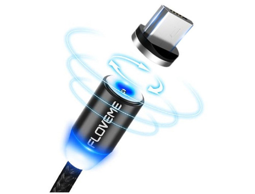 Cable Magnético Micro Usb De 2m Para Htc M10 Htc One A9