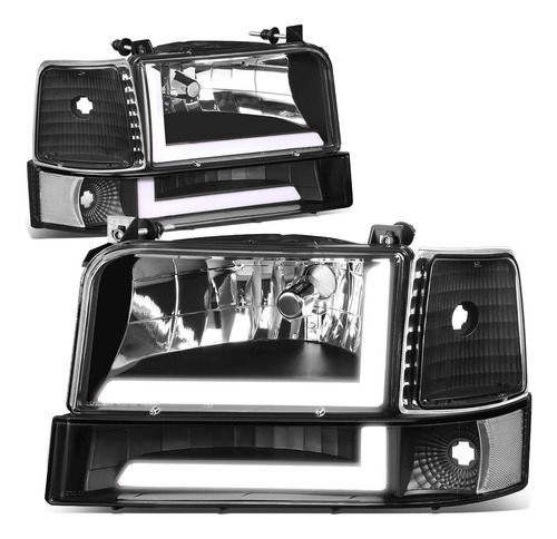 Par De Faros Delanteros De Barra De Luz Led Dual Compatibles