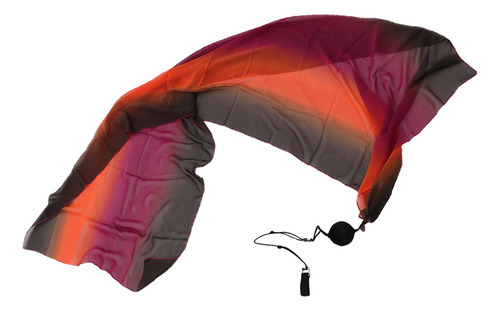 Belly Dance Poi Streamer Throw Ball Set Stage Prpos Para