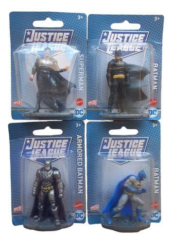 Lote 4 Figuras Dc - Batman Superman 8 Cm