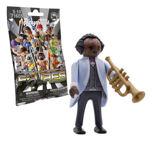 Playmobil Figures Trompetista Colorido 1 Pza. 1