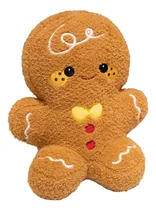 Comprar Hombre Jengibre Navideño, Almohada Peluche Pan De Jengibre