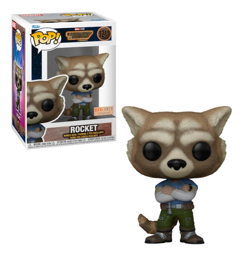 Rocket Funko Pop 1211 / Guardianes De La Galaxia 3 / Boxlunc