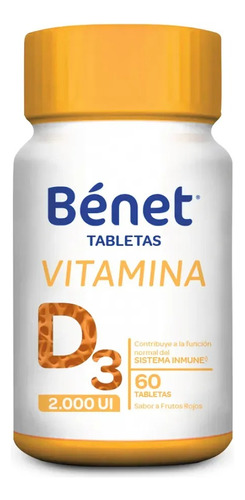 Bènet Vitamina D3 2.000 Ui Tabl