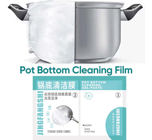 Filme De Limpeza De Escória Pot Grey Cleaning Patch Cleaner