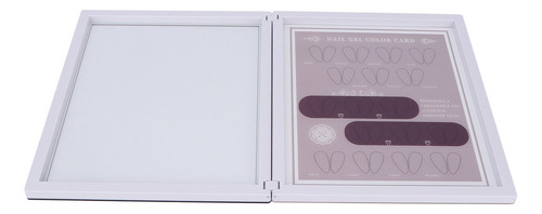Cuaderno Expositor De Consejos Para Uñas, Tabla De Esmaltes