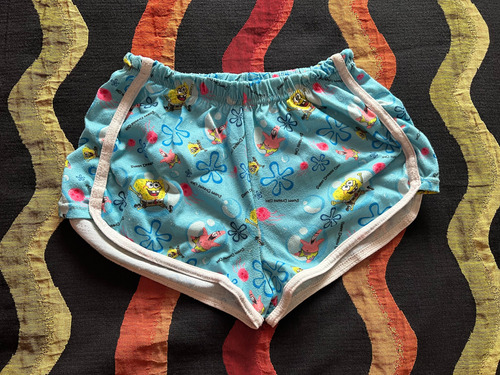 Short  Pijama Sweet Dreams Nena Turquesa De Algodon 