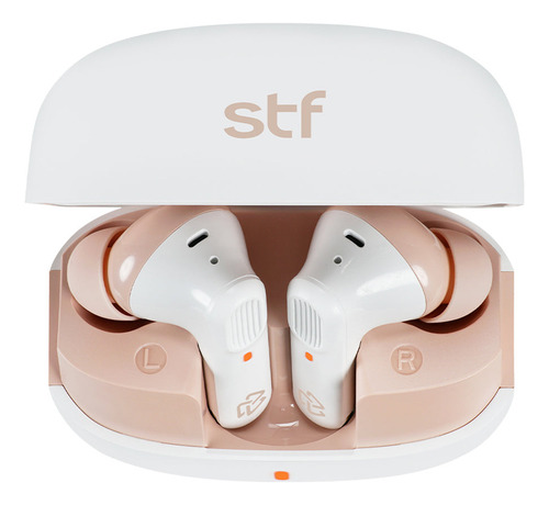 Audífonos Inalámbricos Tws Stf Pure 3hrs Rosa