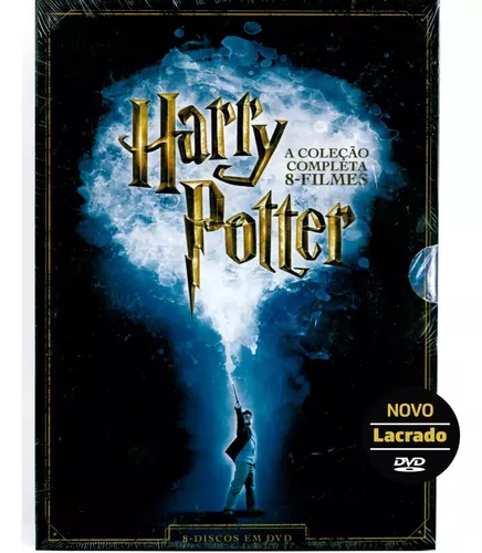 Dvd Harry Potter Coleção Completa 8 Discos Dublado E Legenda