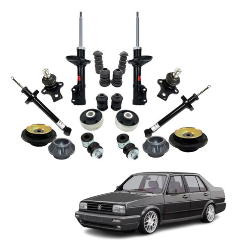 Kit Suspension Amortiguadores Volkswagen Jetta A3 Mk3 1995