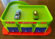 Comprar Garage De Autitos De Juguete Con Rampa + 2 Autitos