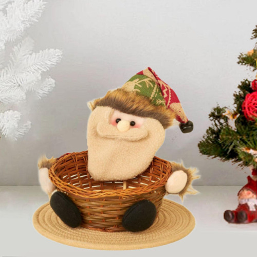 Cesta Navideña 2024, Centro De Mesa, Grande Papá Noel