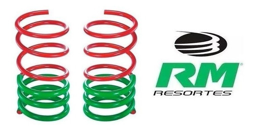 Kit 2 Resortes Traseros Progresivos Rm - Nissan Tiida