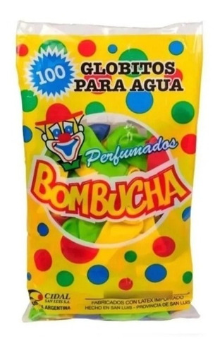 Bombucha Globito De Agua Perfumado X 1000 Un