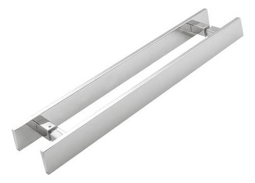 Puxador Pop Line Planus 10x30x750x600mm Aço Inox 201 Pol Ge