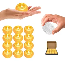 Comprar Velas Acrilicas Led Caja 12 Und Decoración Incluye Pilas