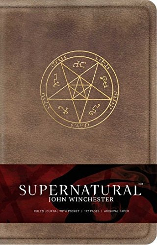 Supernatural: John Winchester Hardcover Ruled Journal