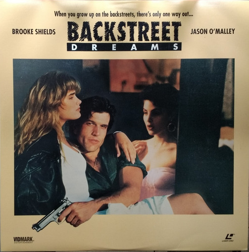 Backstreet Dreams (1990) Laserdisc Laser Disc Brooke Shields (Usado)