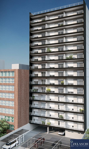 Departamento 2 Ambientes En Edificio En Construcción: Valentin Gomez 4736, Caseros - Zelaschi