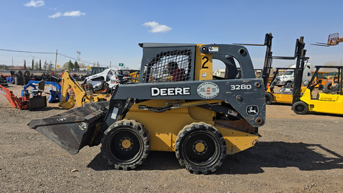 Minicargador John Deere 328d Con Sistema De Alto Flujo Hidra