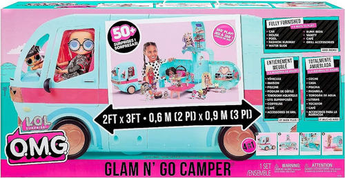 L.o.l. Surprise! Camion Go Glamper Camper 4 En 1