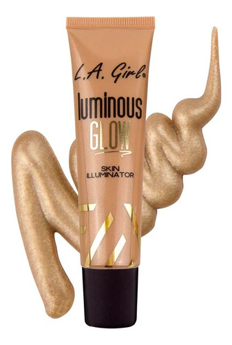 Iluminador Cuerpo Y Cara Luminous Glow L.a Girl Tono Del Maquillaje Afterglow