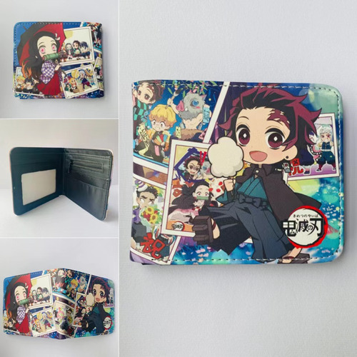 Cartera Periférica De Anime, Cuero Pu, Comercio Exterior, Ve