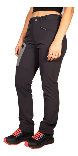 Pantalón Trekking Mujer Senderismo Montagne® Secad Rápido