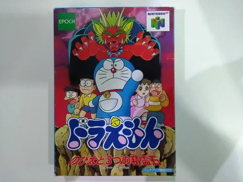Doraemon Nobita 3 Spirit Stones Japonês Original Nintendo 64